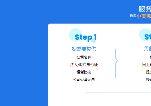 小美熊代辦上街區(qū)公司注冊步驟